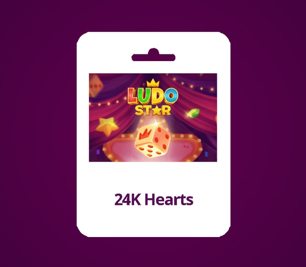 Ludo Star 24K Hearts Gift Card