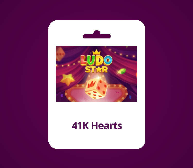 Ludo Star 41K Hearts Gift Card