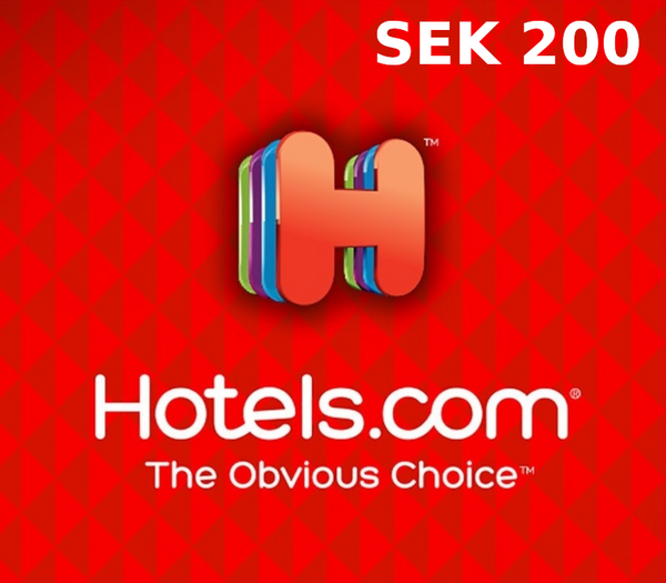 Hotels.com SEK 200 Gift Card