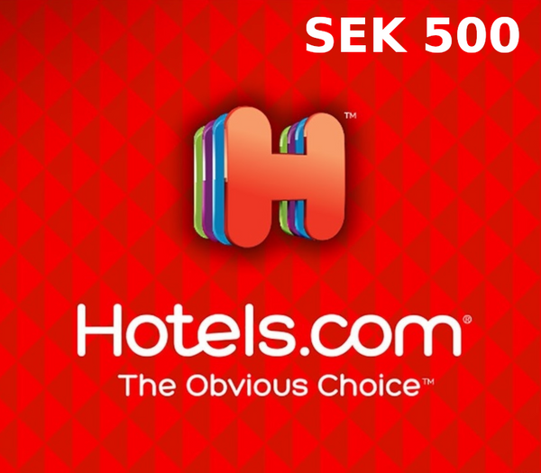 Hotels.com SEK 500 Gift Card