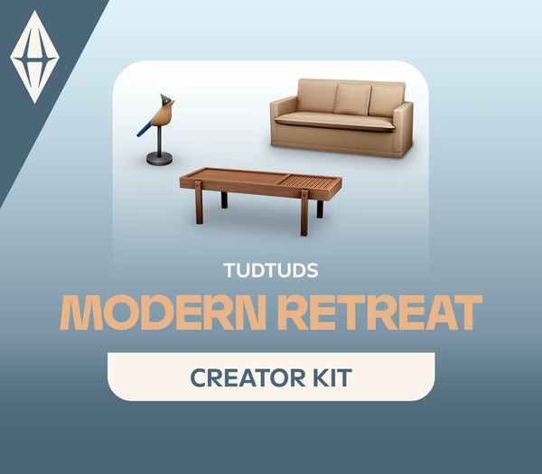 The Sims 4 - Modern Retreat Kit DLC