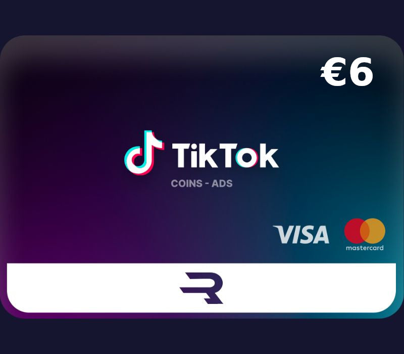 Rewarble TikTok EUR 6 Gift Card