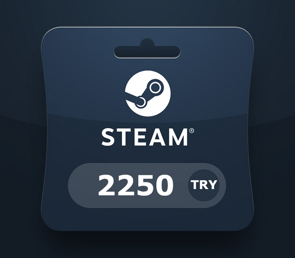 Steam Wallet TRY 2250 Gift Card TR