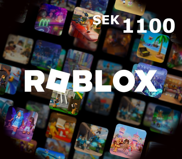 Roblox Game eCard SEK 1100 SE