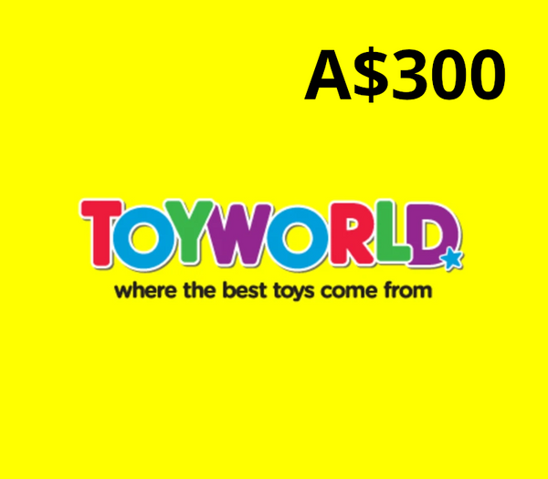 Toyworld AUD 300 Gift Card AU