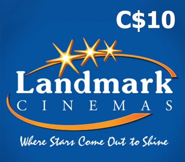 Landmark Cinemas CAD 10 Gift Card CA