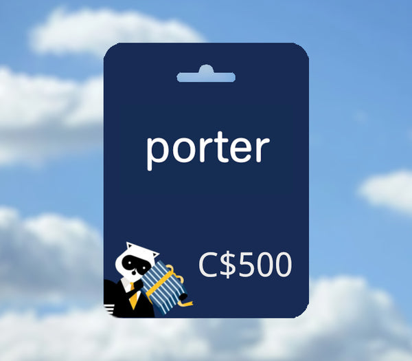Porter Airlines CAD 500 Gift Card CA