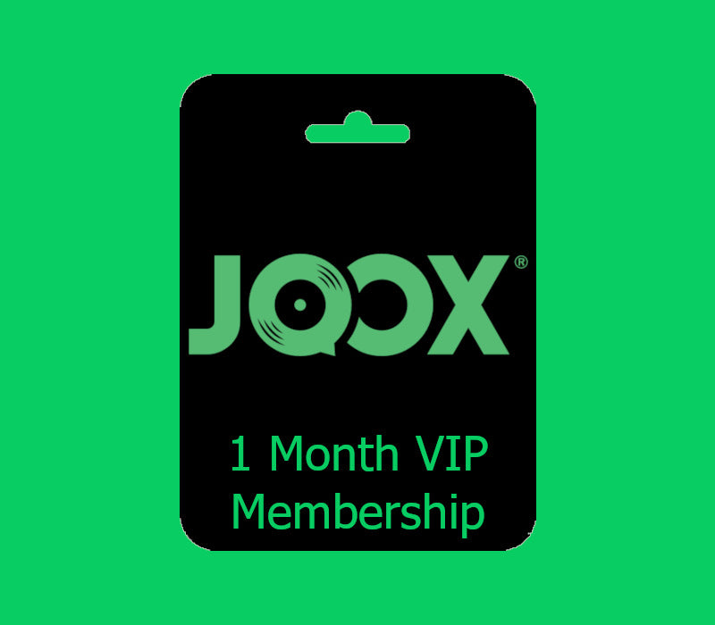 JOOX 1-Month VIP Membership Subscription Key MY