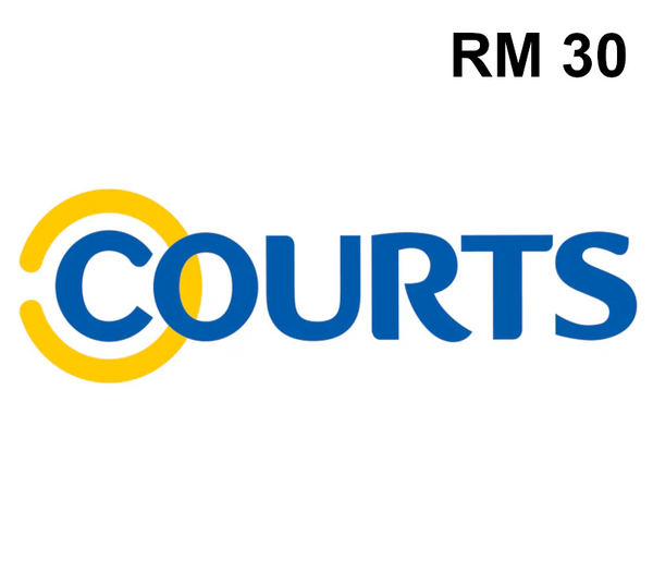 COURTS eVoucher MYR 30 Gift Card MY