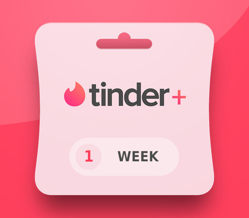 Tinder Plus - 1 Week Subscription Key BR