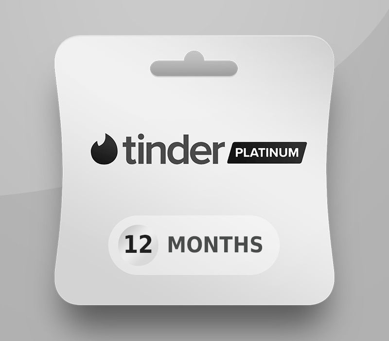 Tinder Platinum - 12 Month Subscription Key CZ