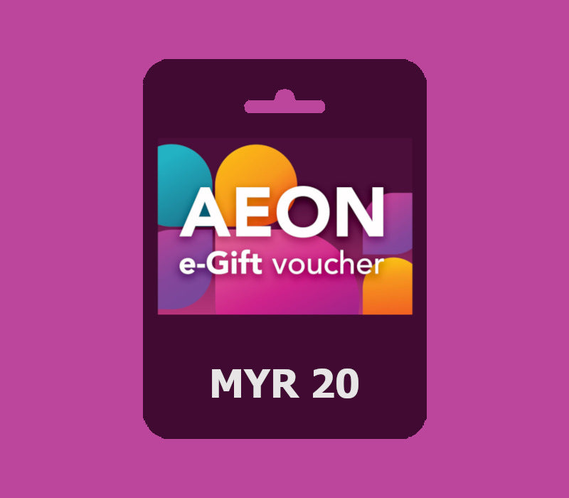 AEON MYR 20 Gift Card MY