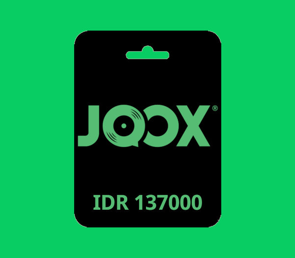 JOOX IDR 137000 Gift Card ID