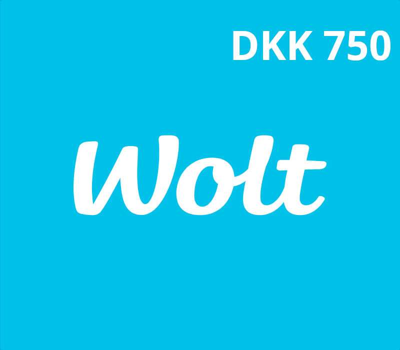 Wolt DKK 750 Gift Card DK