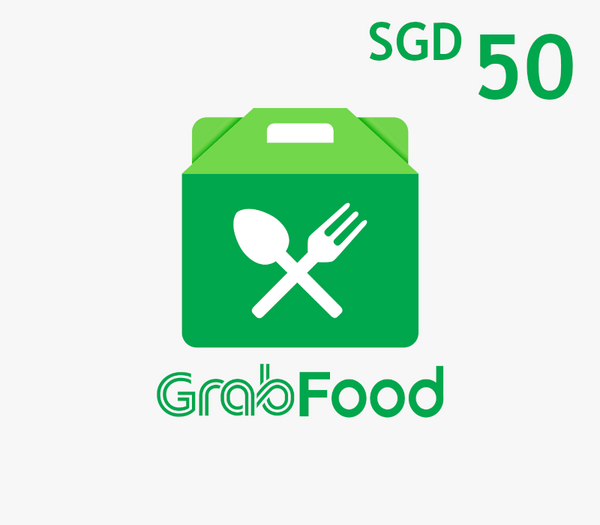 Grab Food SGD 50 Gift Card SG