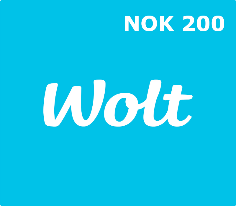 Wolt NOK 200 Gift Card NO