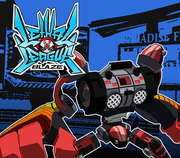 Lethal League Blaze - Gigahertz Visualizer X outfit for Doombox DLC