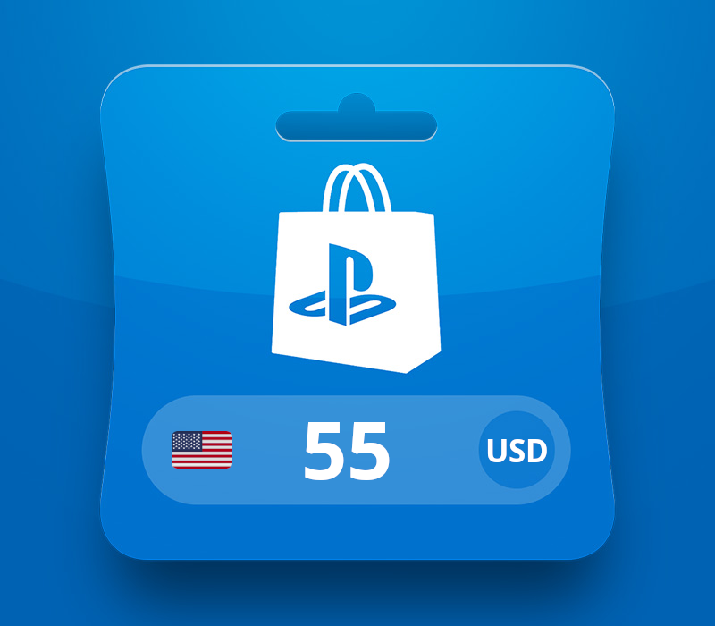 PlayStation Network Card USD 55 Gift Card