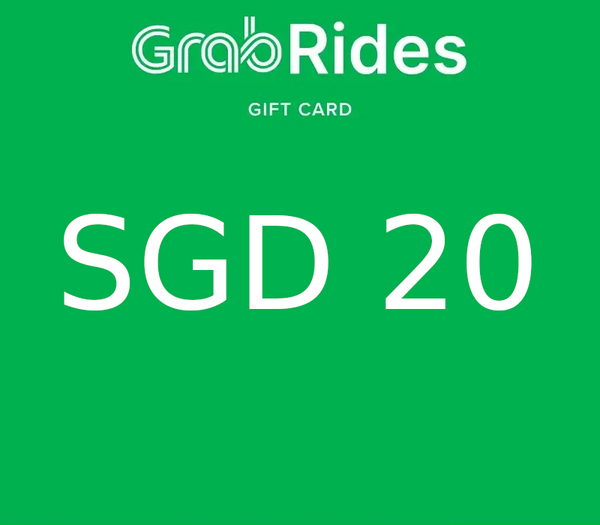 Grab Rides SGD 20 Gift Card SG