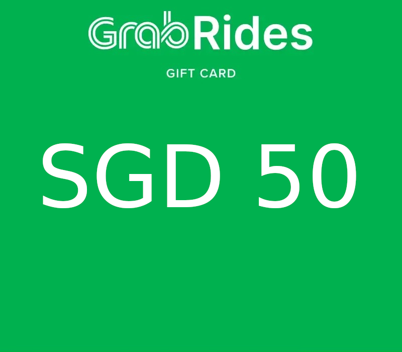 Grab Rides SGD 50 Gift Card SG