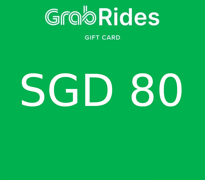 Grab Rides SGD 80 Gift Card SG
