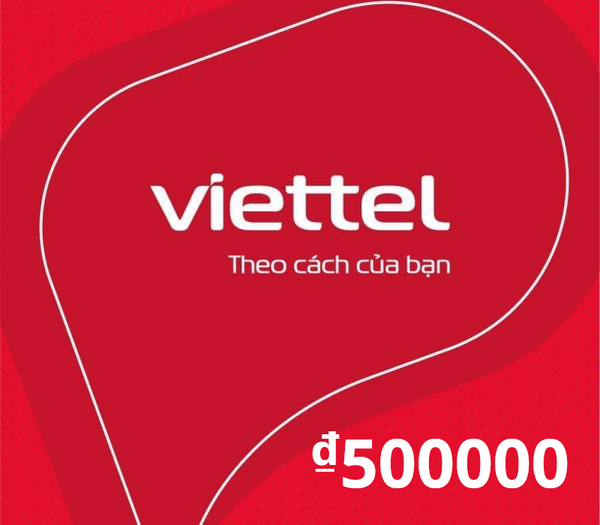 Viettel VND 500000 Gift Card VN