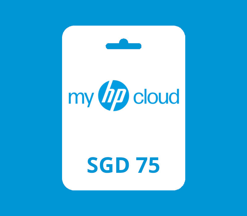 myHPcloud Cloud Storage SGD 75 Gift Card SG