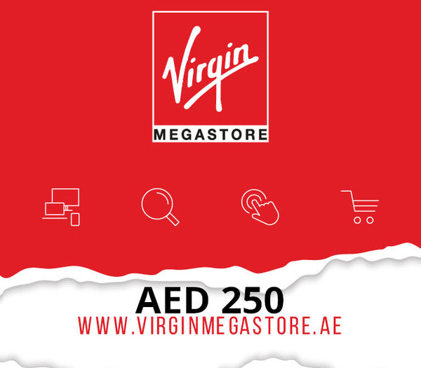Virgin Megastore AED 250 Gift Card AE