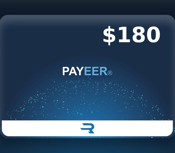 Rewarble Payeer USD 180 Gift Card