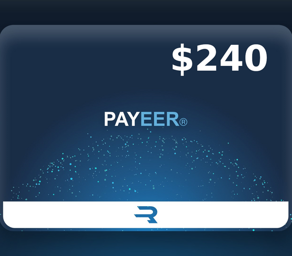 Rewarble Payeer USD 240 Gift Card