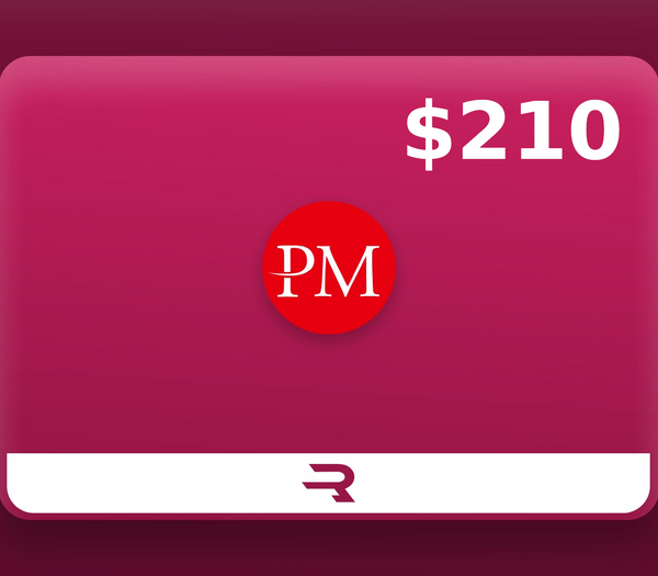 Rewarble Perfect Money USD 210 Gift Card