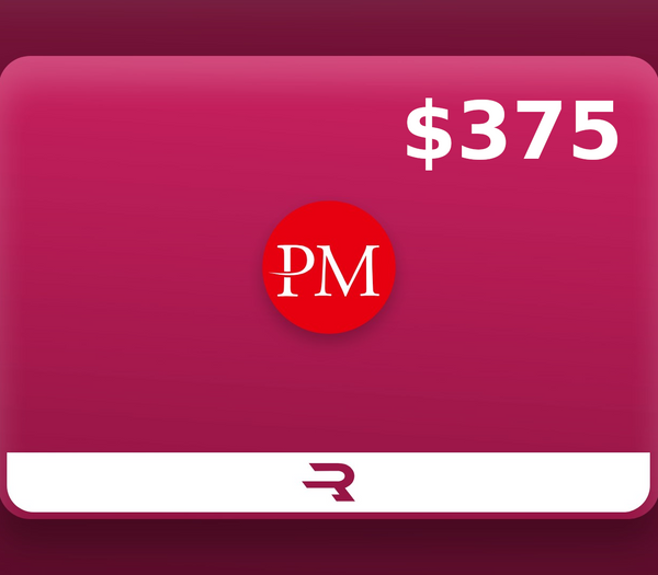 Rewarble Perfect Money USD 375 Gift Card