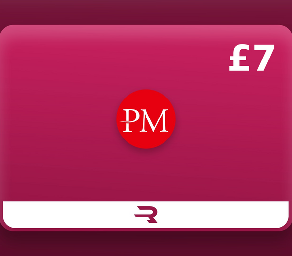 Rewarble Perfect Money GBP 7 Gift Card