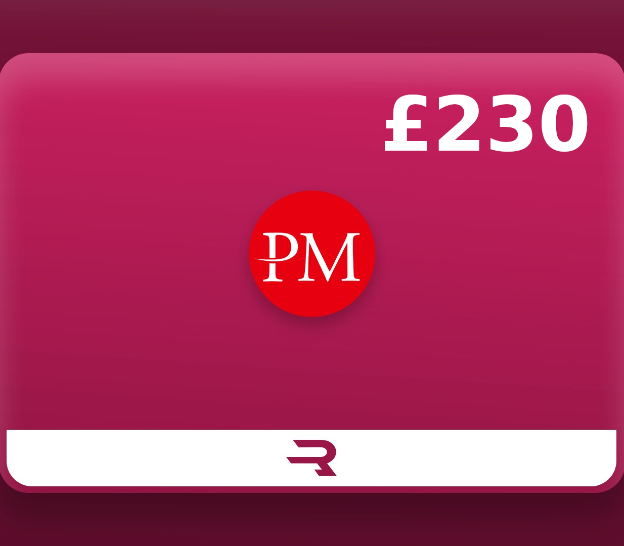 Rewarble Perfect Money GBP 230 Gift Card