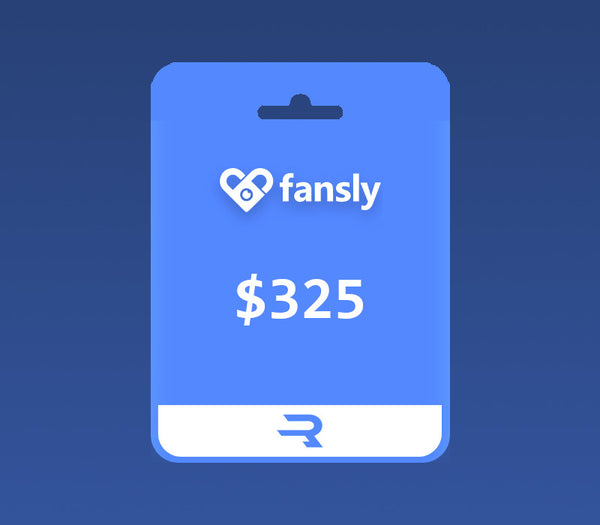 Rewarble Fansly USD 325 Gift Card