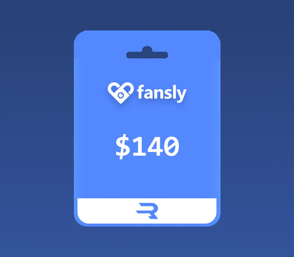 Rewarble Fansly USD 140 Gift Card