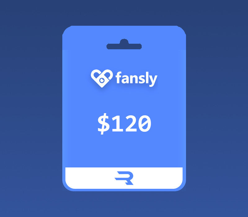 Rewarble Fansly USD 120 Gift Card