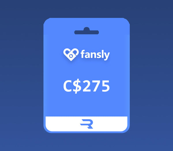 Rewarble Fansly CAD 275 Gift Card