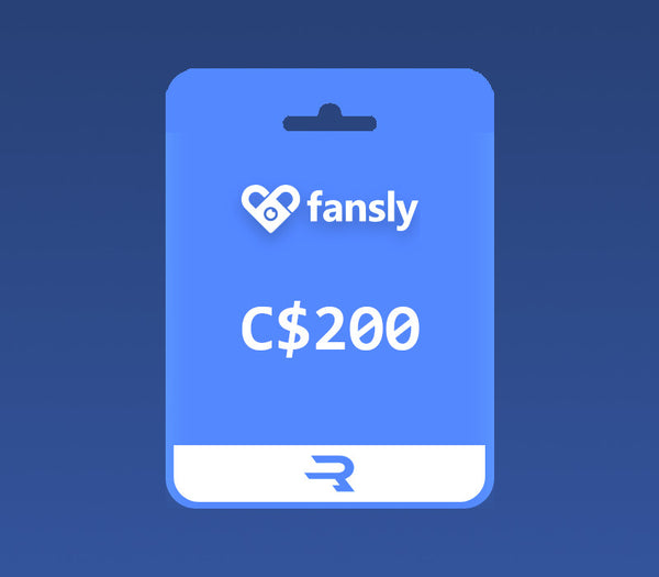 Rewarble Fansly CAD 200 Gift Card