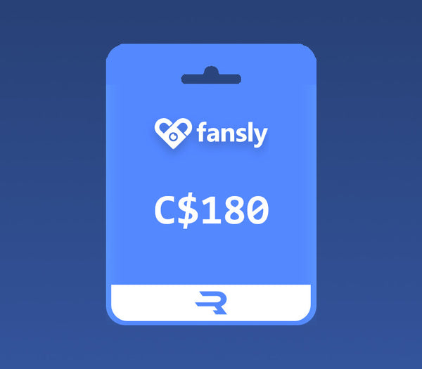 Rewarble Fansly CAD 180 Gift Card