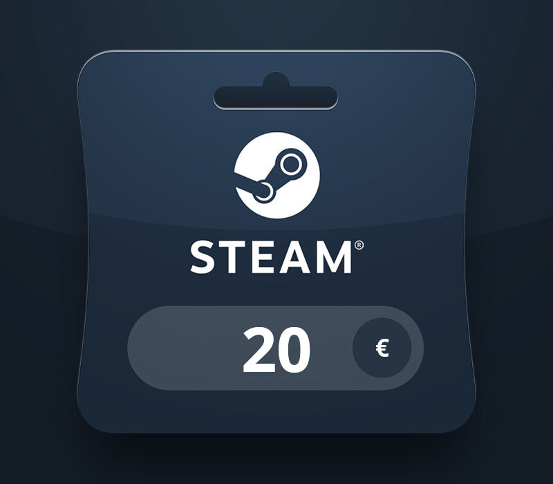 Steam Wallet Card €20 EU Activation Code