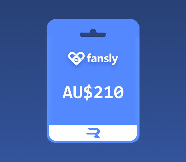 Rewarble Fansly AUD 210 Gift Card