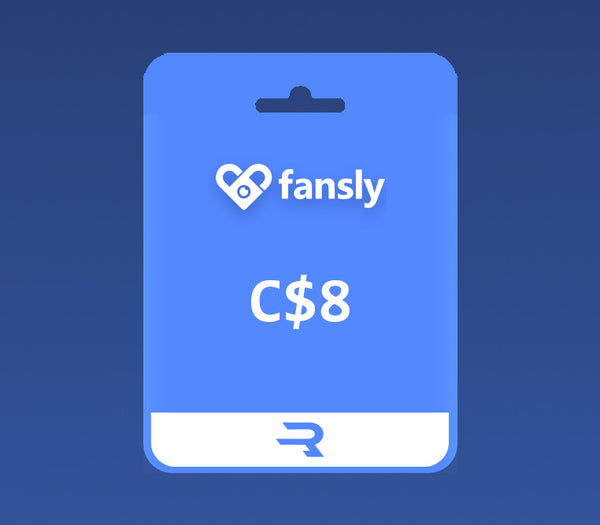 Rewarble Fansly CAD 8 Gift Card