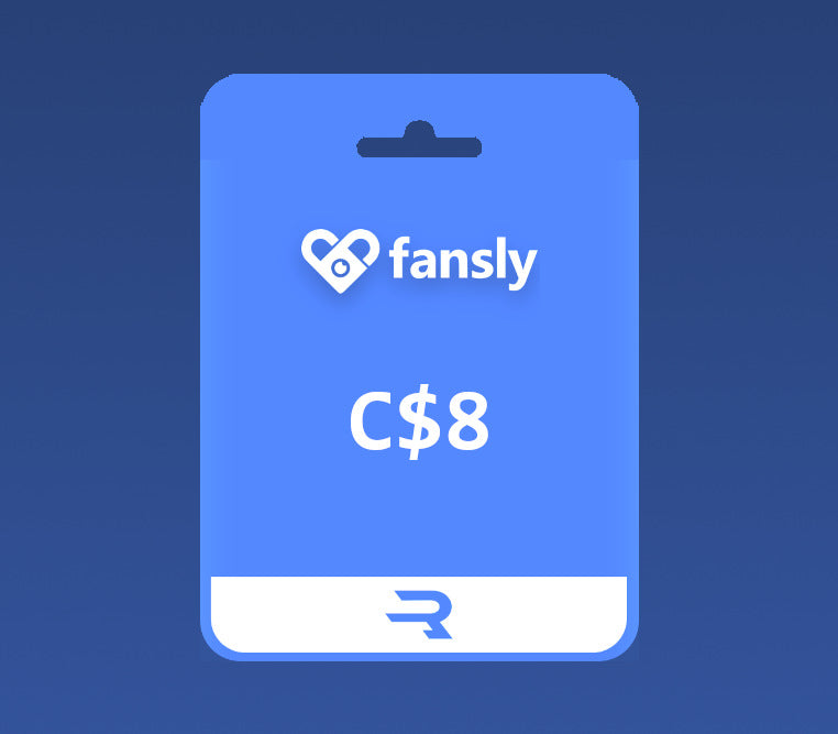 Rewarble Fansly CAD 8 Gift Card