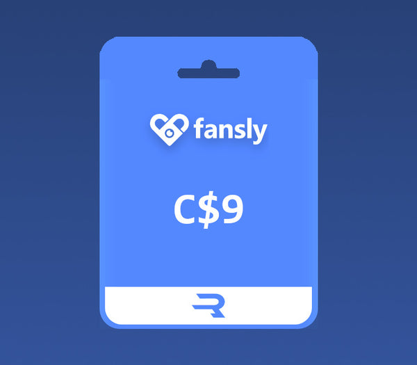Rewarble Fansly CAD 9 Gift Card