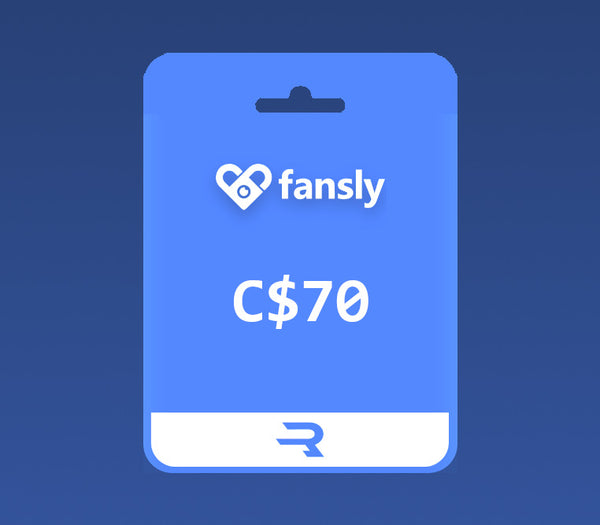 Rewarble Fansly CAD 70 Gift Card