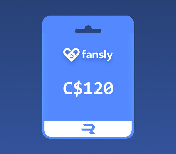Rewarble Fansly CAD 120 Gift Card