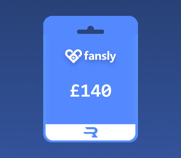 Rewarble Fansly GBP 140 Gift Card