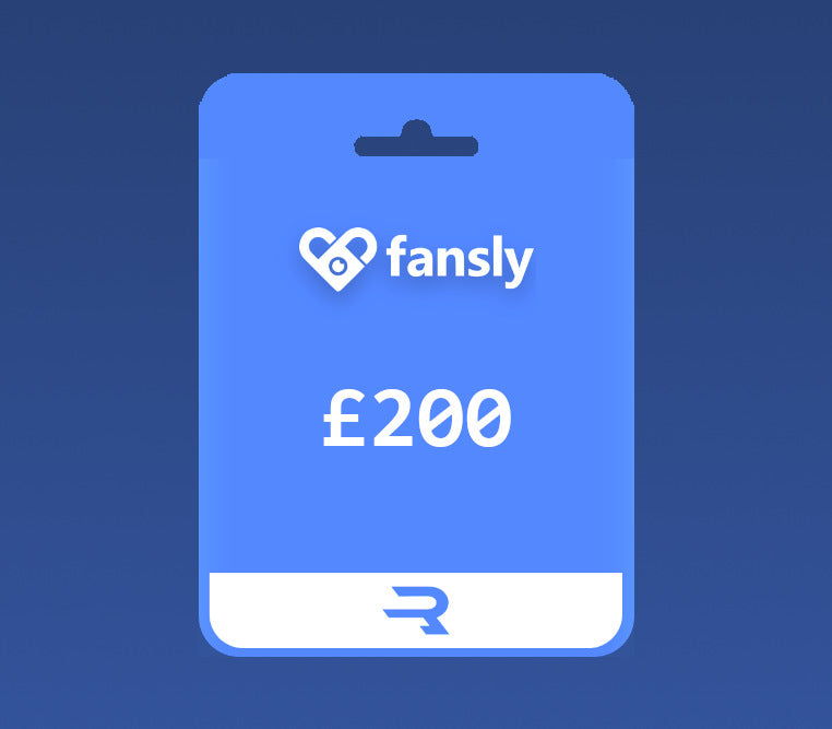 Rewarble Fansly GBP 200 Gift Card