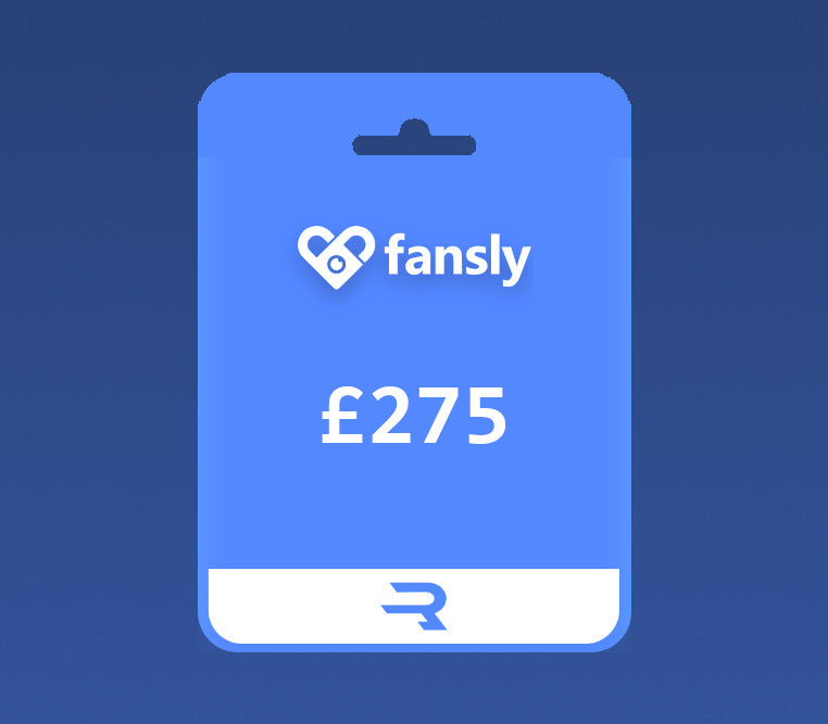 Rewarble Fansly GBP 275 Gift Card